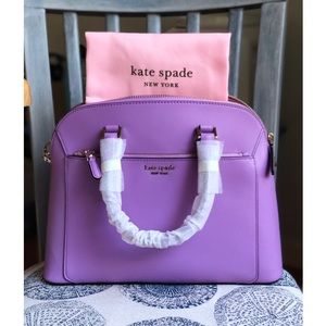 COPY - Kate Spade- Medium Dome Satchel- Iris Bloo…